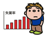 失業